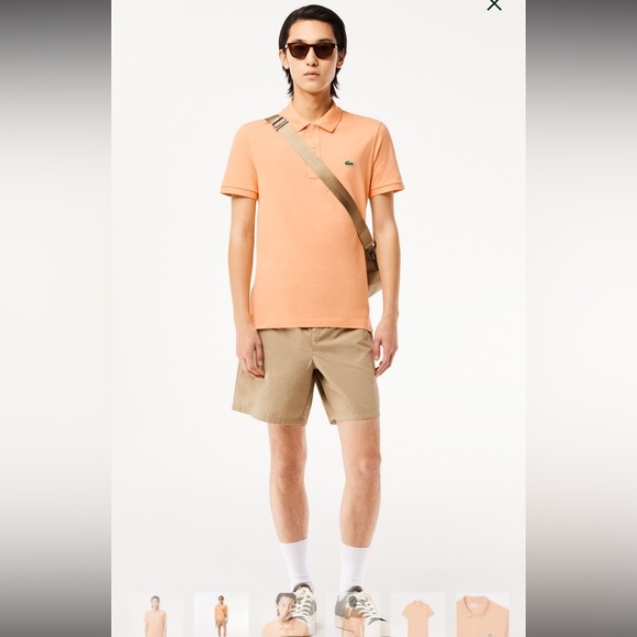 Lacoste Men's Slim Fit L.12.12 Piqué Polo
Men - Light Orange - Lacoste - Polos - Picture 1 of 7